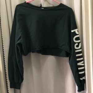 Geeen crop top